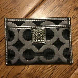 Coach card holder